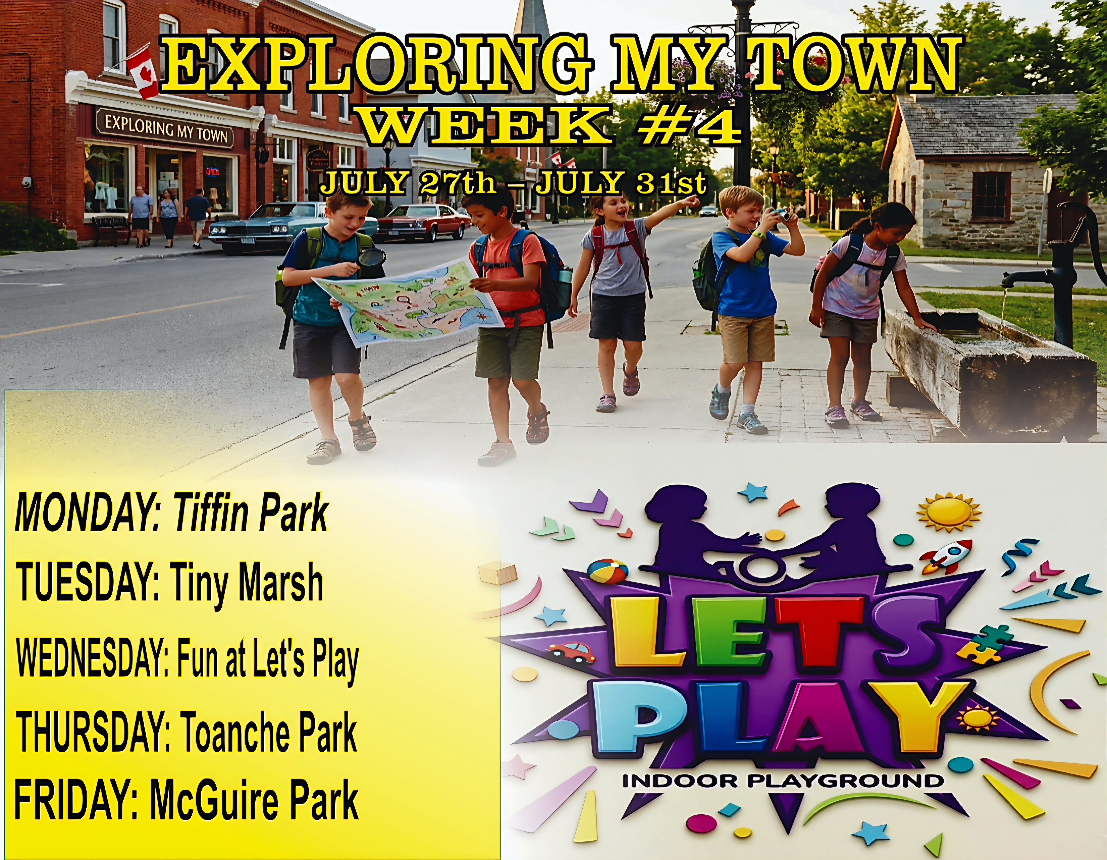 Exploring My Town Week